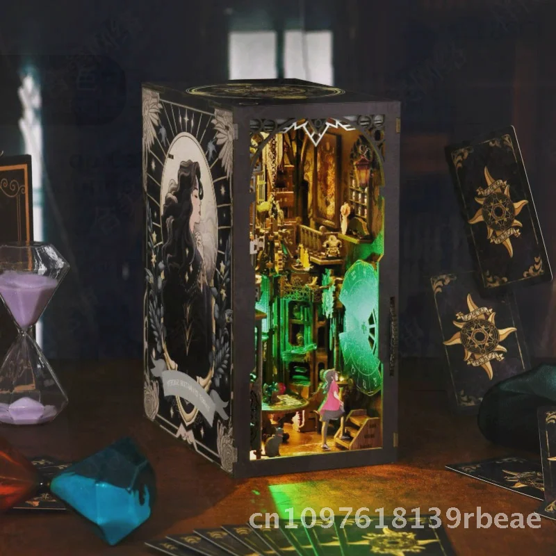 ماجيك هاوس التارو لتقوم بها بنفسك المقصورة اللبنات ثلاثية الأبعاد لغز نموذج اليدوية لعبة خشبية للأعمار 14 + عيد الميلاد هدية عيد الأطفال #6