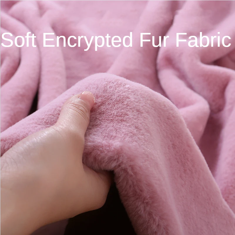 

Ткань меховая для рукоделия, с шифрованием по метру, для шитья, зимняя, дышащая