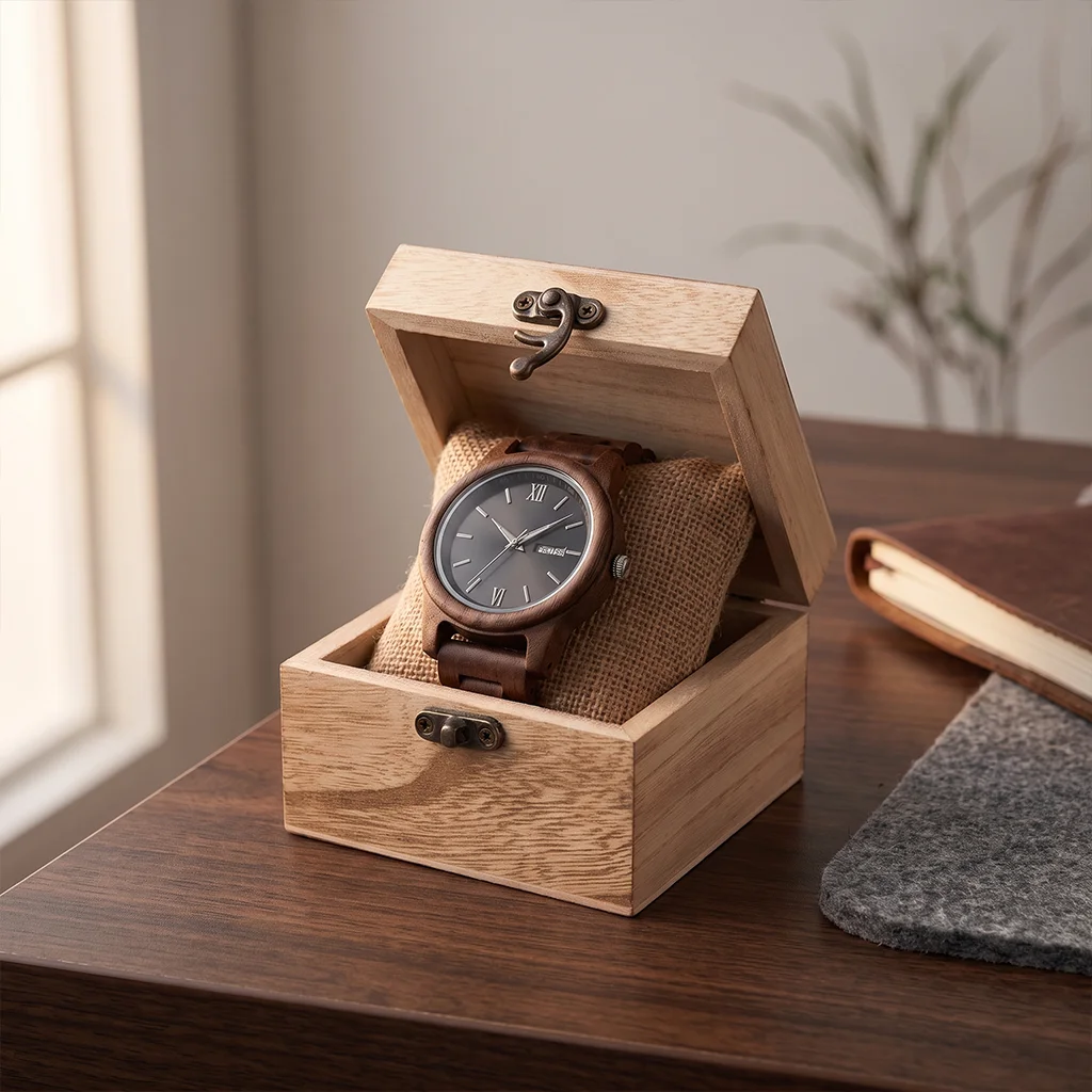 Montre pour homme, montre en bois, affichage de la date et du jour de la semaine, montres élégantes, chronographe, mouvement à quartz, Relogio Masculino, vente en gros.