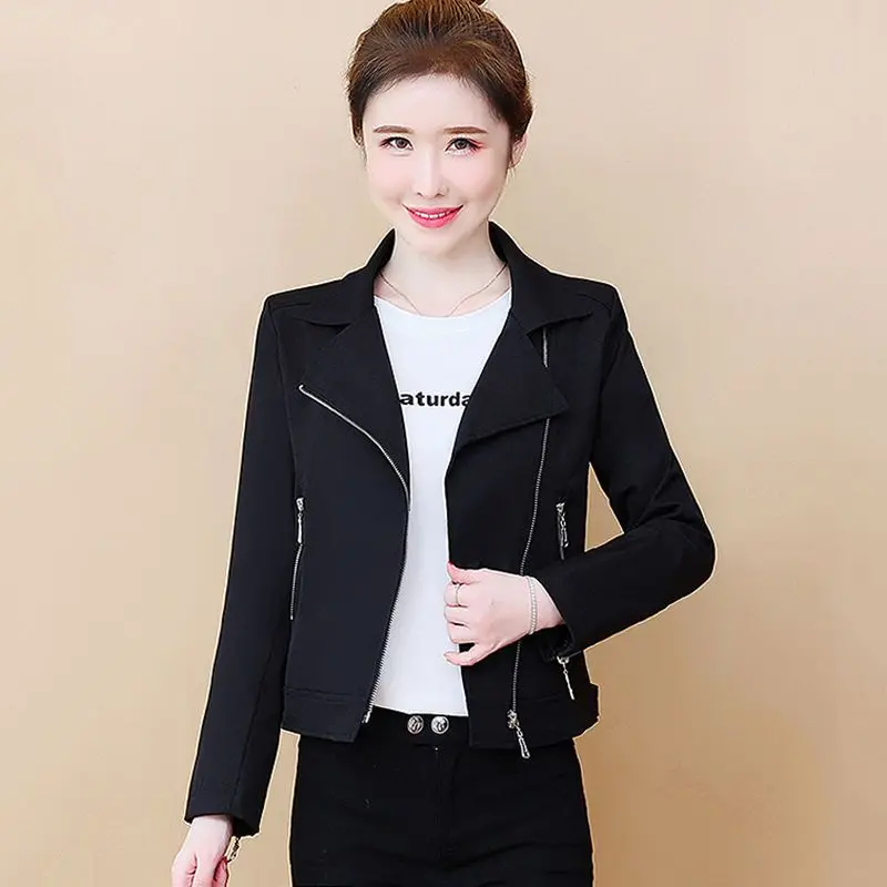 Casual Coats Streetwear Fashion Chic Long Sleeve Classic Solid Color Fashion Soft Outerwear Elegant Jacket Clothes