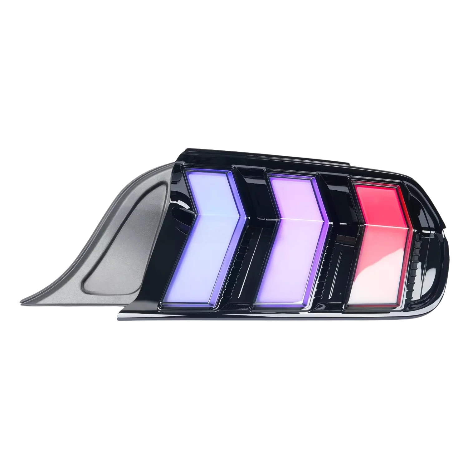 أضواء خلفية LED RGB مصباح خلفي ملون إشارة تسلسل ديناميكي لفورد موستانج 2015-2023 DRL