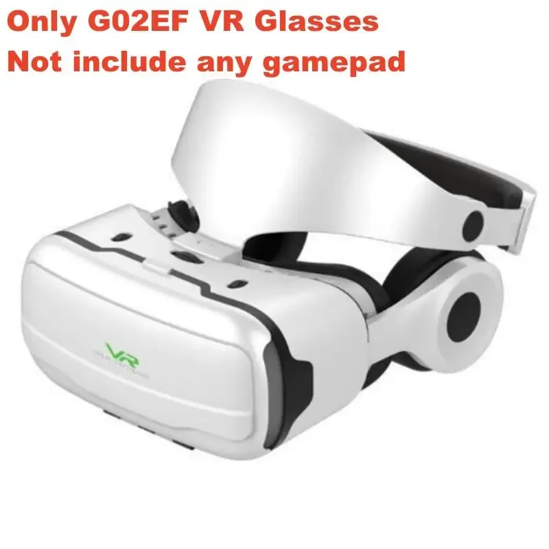 2025 G02EF Virtual Reality VR Glasses IMAX HD 3D Glasses Google Cardboard Box Stereo VR Headset for IOS Android Phone,Support