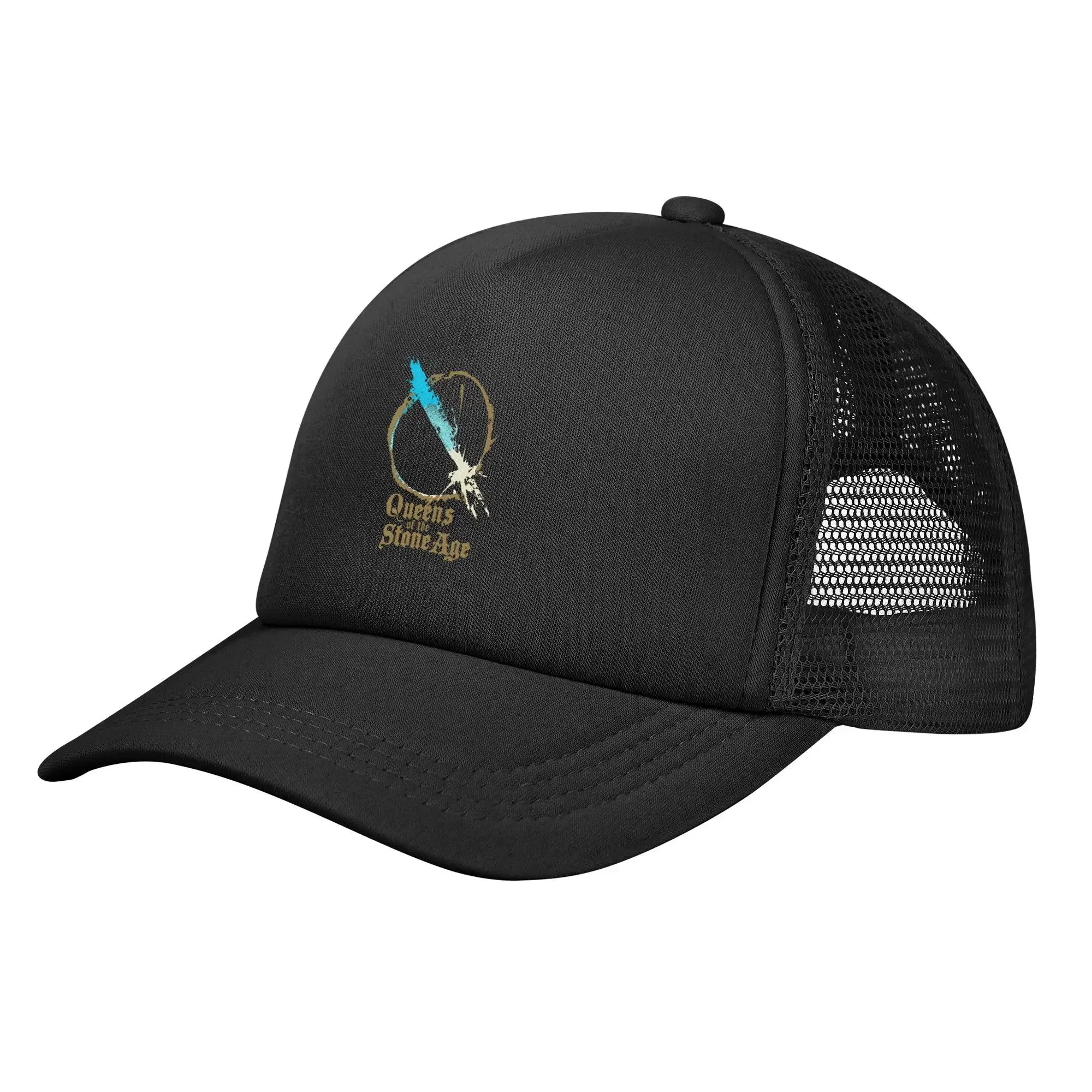 

Adult The Queens of the Stone Age Band Trucker Cap Outdoor Mesh Baseball Cap Snapback Caps Hat Adjustable Racing Cap Summer