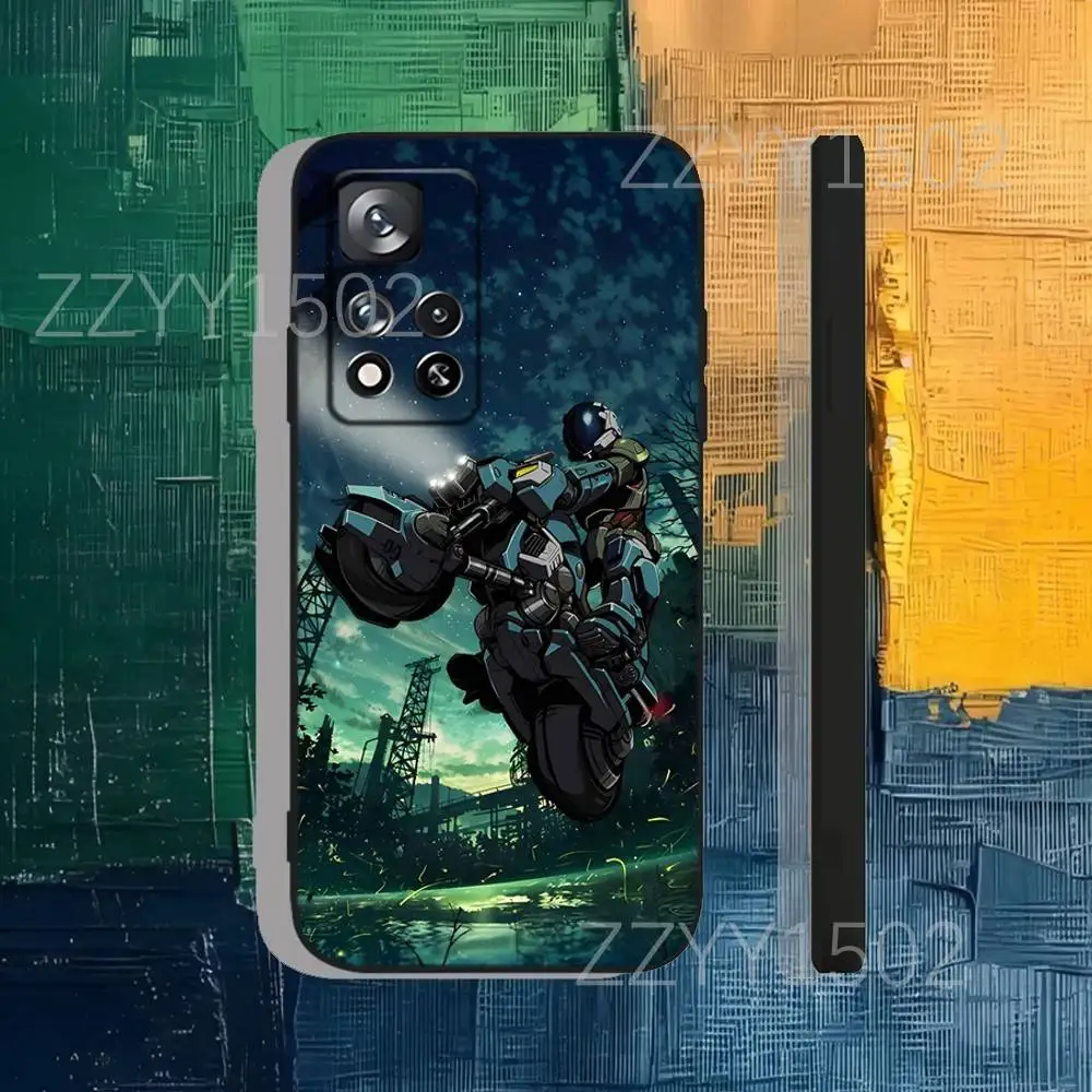 Coque de téléphone r-robotech Macross pour Samsung S25,S24,Ultra,S20,S30,Plus,S22,S23,Ultra,Plus,5G, Silicone noir souple