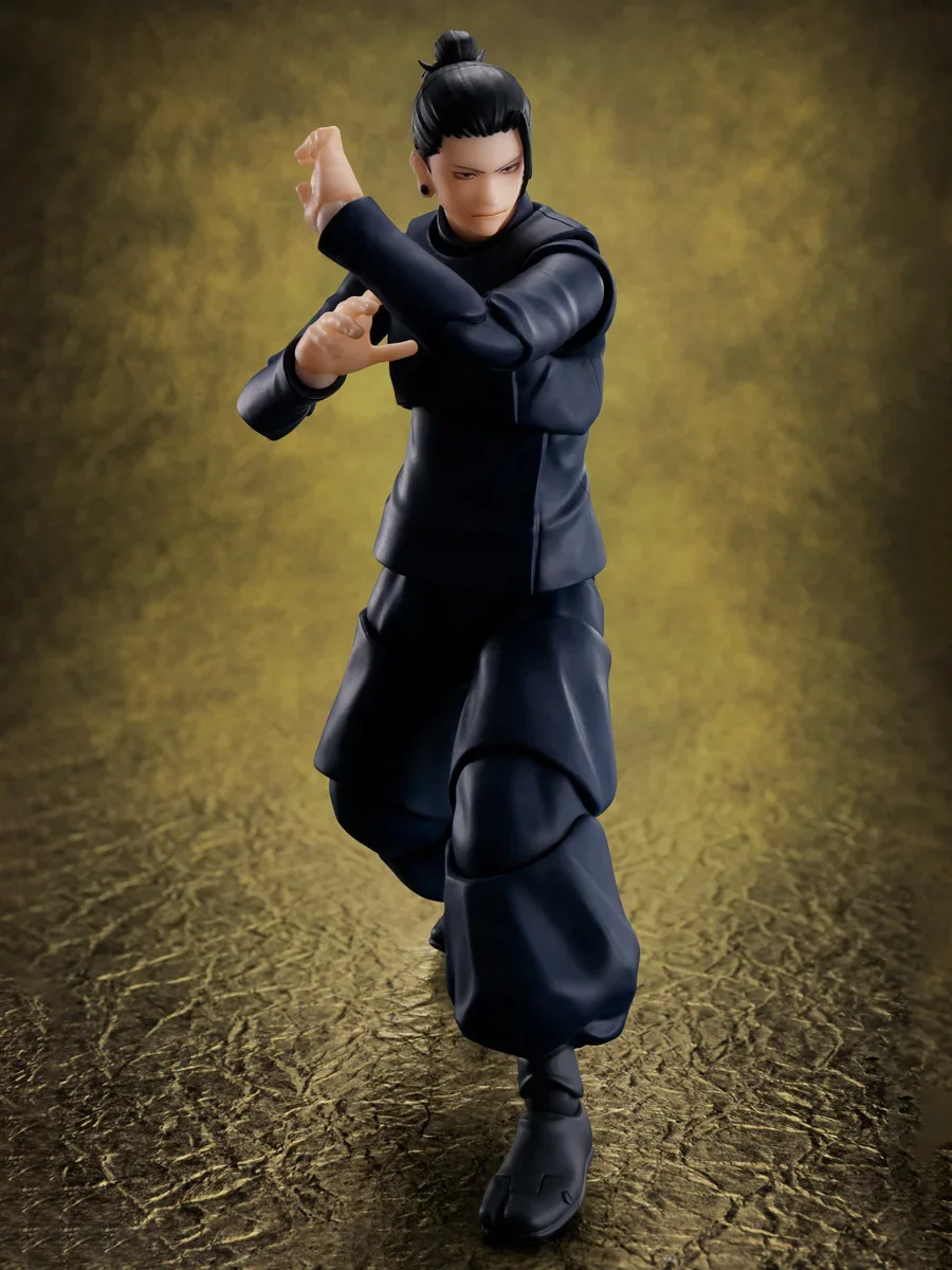 Bandai S.H.Figuarts JUJUTSU Geto Suguru figura de Anime Original, modelo de juguetes genuinos, colección de figuras de acción para niños, muñeca de PVC