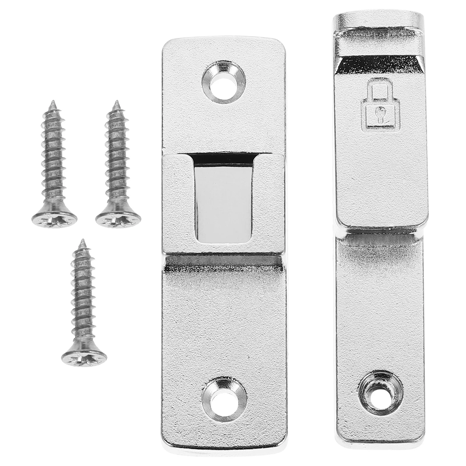 

Door Latch Heavy Duty 90 Degree Zinc Alloy Flip Latch For Sliding Barn Garage Cabinet Window Lock Hasp Hardware