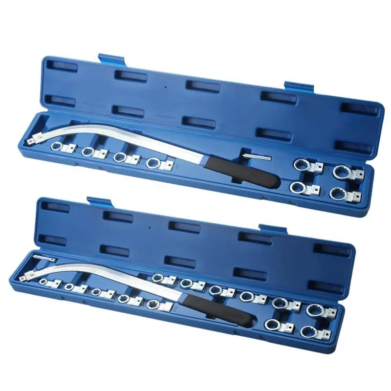 

15-Piece Car Engine Belt Pulley And Tensioner Idler Pulley Adjustable Wrench Removal And Installation Special Auto Repair Tool