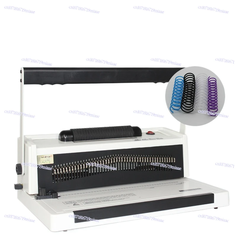 

S20A single coil binding machine, 46 holes in loose-leaf book, snake ring punching machine