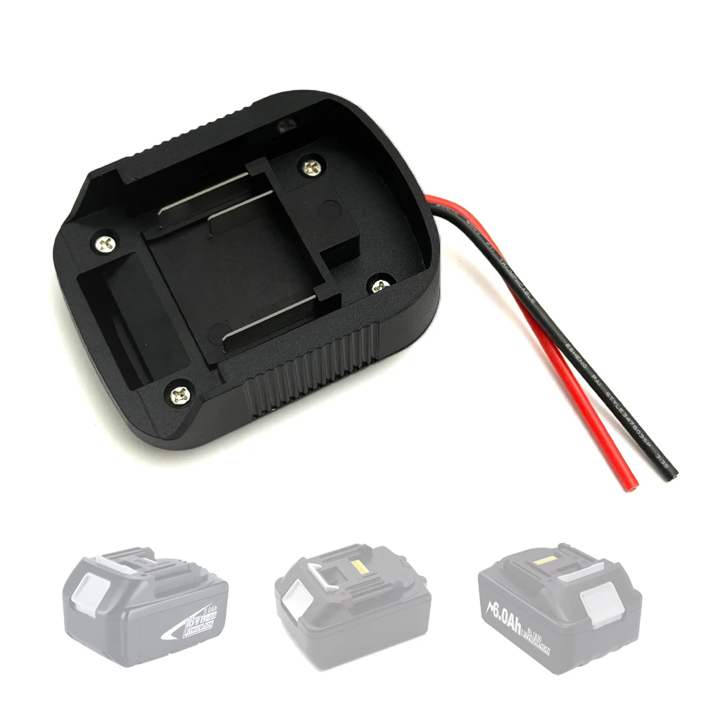 For Makita MT 18V Li-ion Battery Adapter DIY Battery Cable Connector Output Adapter BL1830 BL1840 BL1850 For Electric Drills