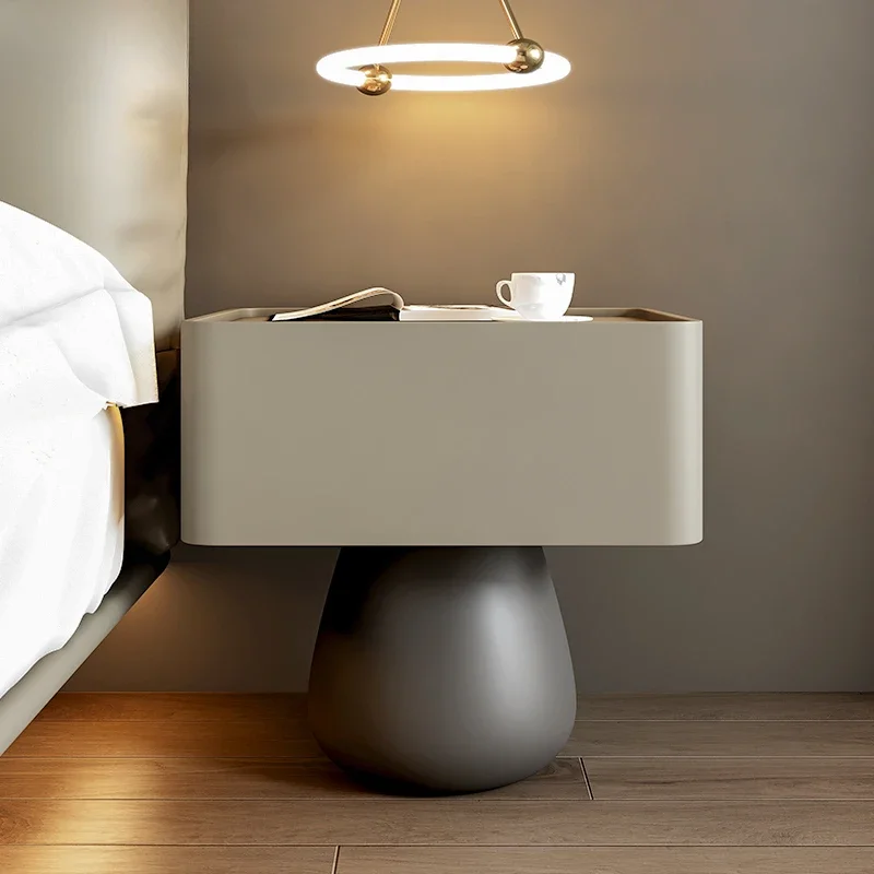 

Italian bedside table, small modern simplicity, light luxury, high-end creativity