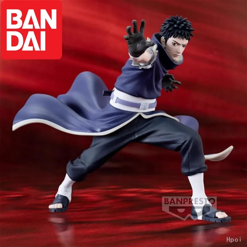 

В наличии оригинальная фигурка Bandai Naruto: Shippuden Uchiha Obito, аниме, натуральная модель, игрушечные украшения, коллекционная коробка, подарок