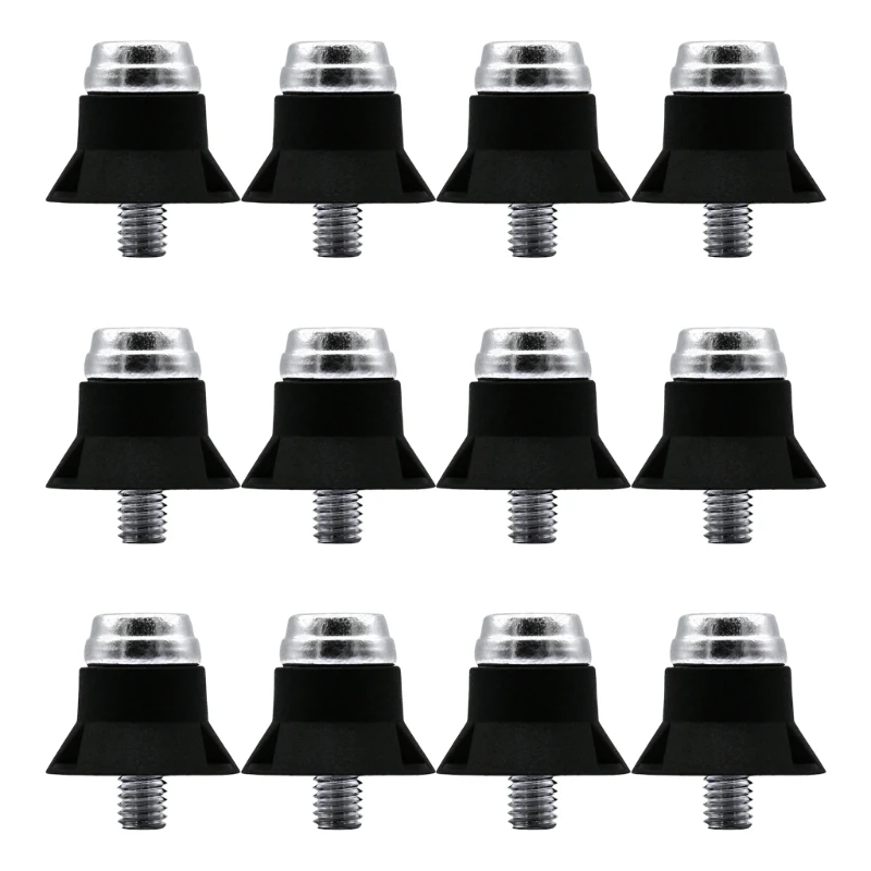 Y1UB 12Pcs Football Boot Spikes Soccer Stud Replacement Football Cleats Stud Soccer Boot Cleats Track Shoes Accessories