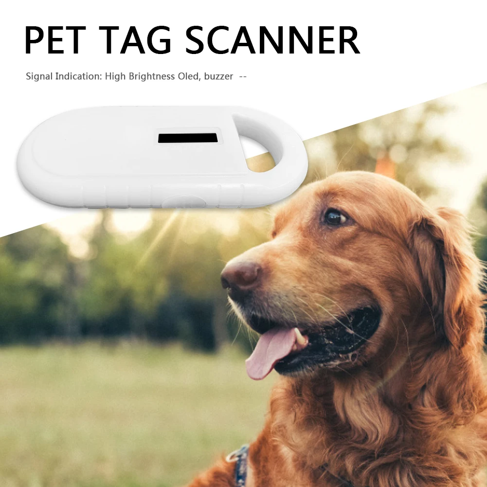 Leitor de microchip animal usb/bluetooth-compatível scanner de identificação de animais de estimação recarregável scanner de chip de animais de estimação para iso 11784/11785 FDX-B e id64