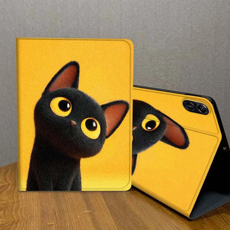 

Cat Dog Art Cute Cartoon For Huawei MediaPad MatePad Air SE Pro M6 M5 M2 11.5 10.4 10.1 11 12.2 10.8 13.2 Tablet Case