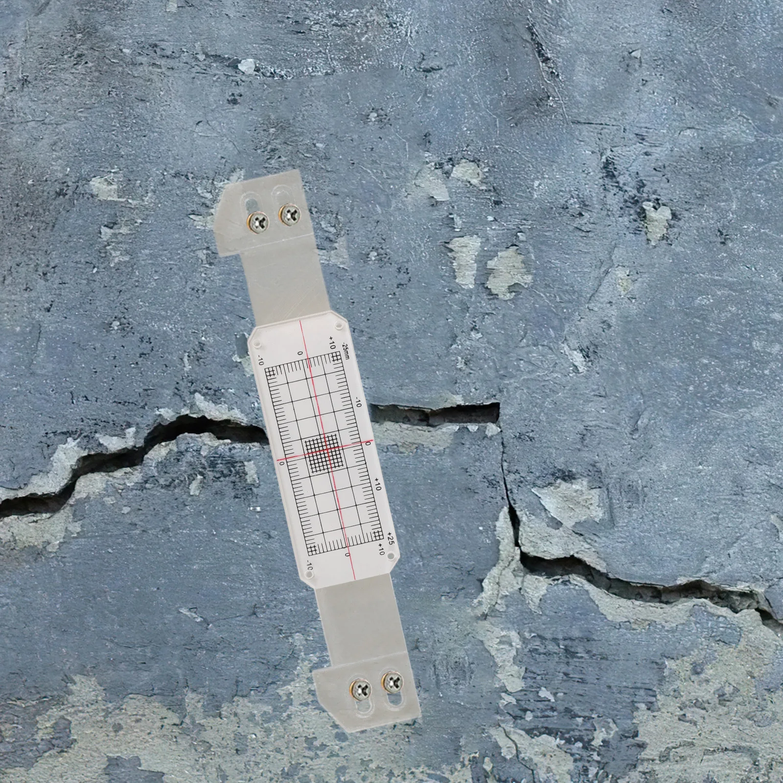 

1Set Crack Monitoring Ruler Acrylic Crack Width Measuring Scale Ruler for Wall Measurement Portable Durable Tool