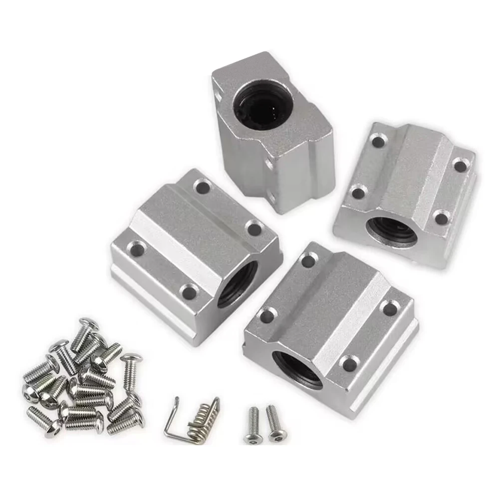 

Toaiot SC8UU 8mm Linear Ball Bearing Block CNC Router SC6UU SC10UU SC16UU for CNC 3D Printer Shafts Rod Parts