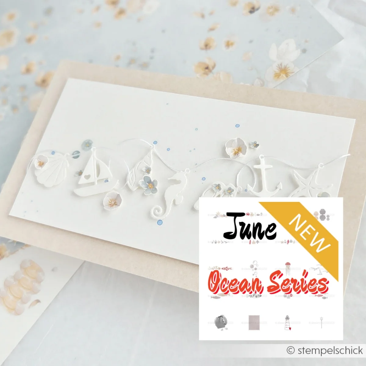 Newest Ocean Series Metal Cutting Dies For DIY Making Card Scrapbook Embossed Paper Album Craft Supplies Template 2026 June