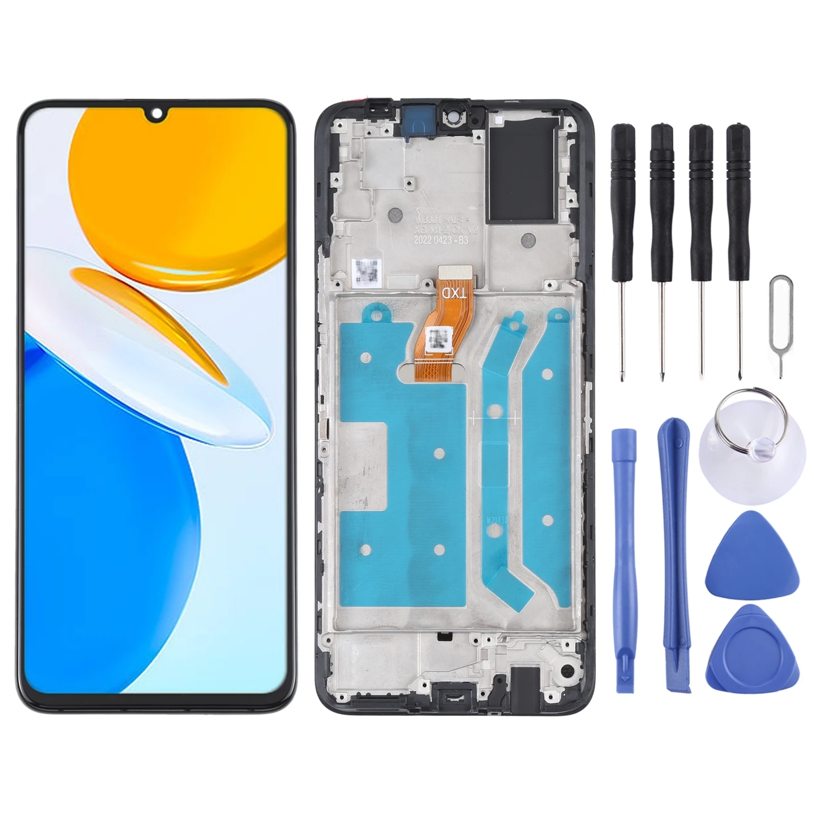 

LCD Screen for Honor X7 Digitizer Full Assembly with Frame for Honor X7 LCD display