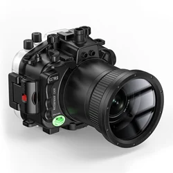 Seafrogs [40M/130FT] Underwater Camera Housing Waterproof Dive Scuba Case for Sony A7RIII 28-70MM 90MM