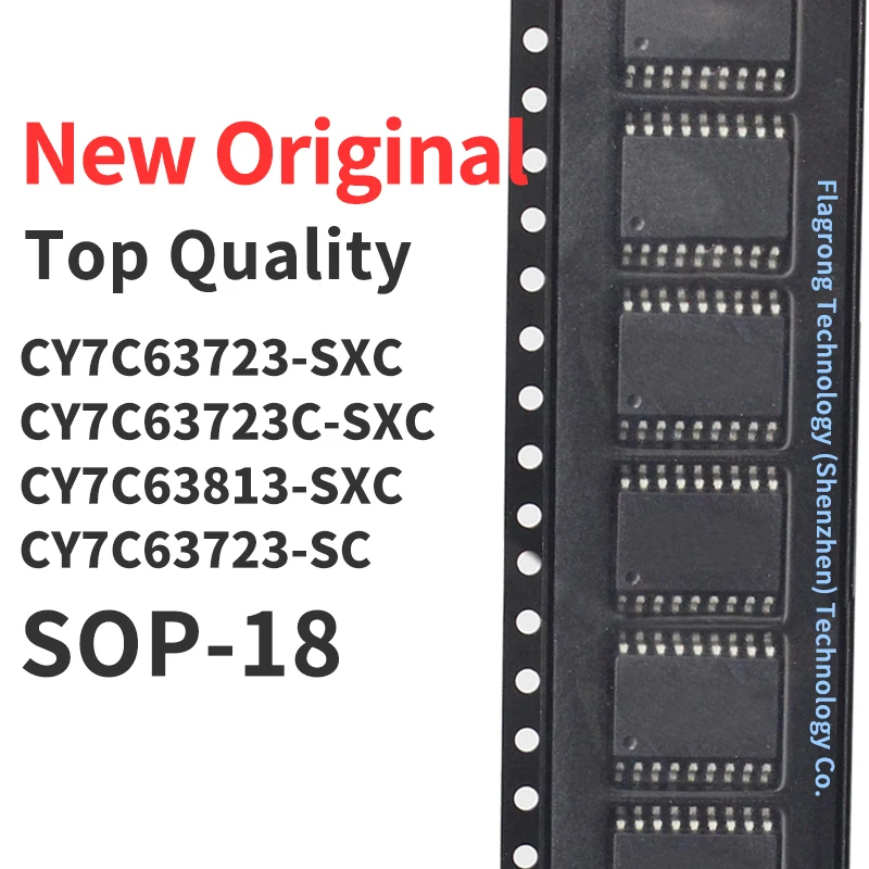 

10 Pieces CY7C63723-SXC CY7C63723C-SXC T CY7C63813-SXC CY7C63723-SC SCT SOP-18 SOIC Chip IC New Original