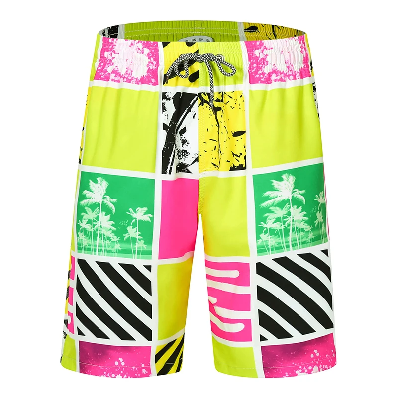 Tropics Hawaii Beach Shorts Men Summer Board Shorts Casual Holiday Swim Trunks 3D Print y2k Surf Swimsuit homme 2023 Short Pants