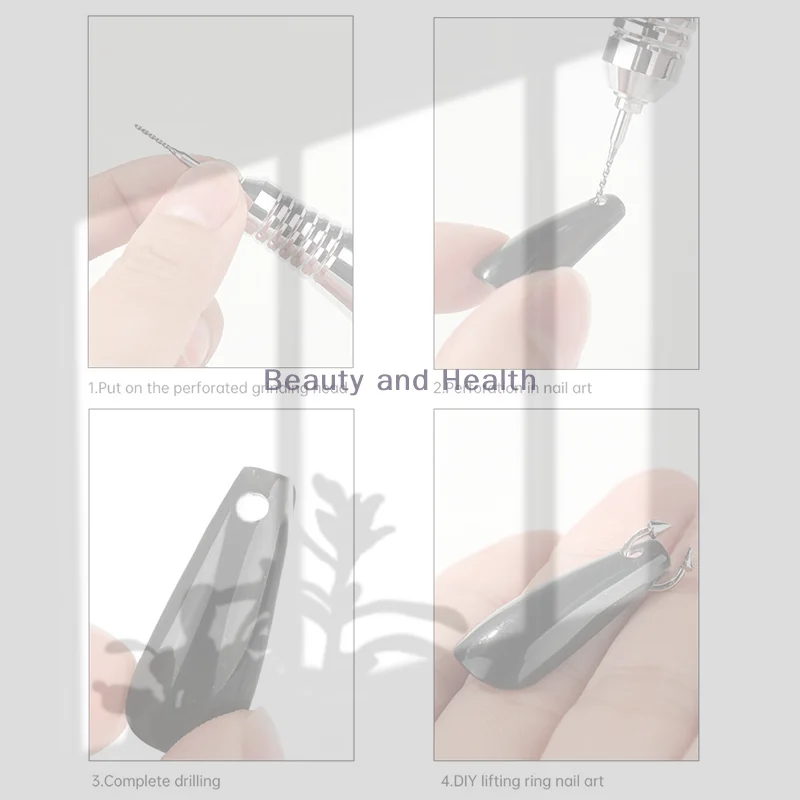 네일 천공 연마 헤드 텅스텐 스틸 네일 드릴 비트 매니큐어 도구 네일 폴리싱 머신 액세서리