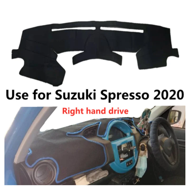 

Taijs Right Hand Drive Anti-UV Car Dashboard Cover DashMat for Suzuki Spresso 2019 2020 2021 2022 Anti Dusting Sun Shade Pad