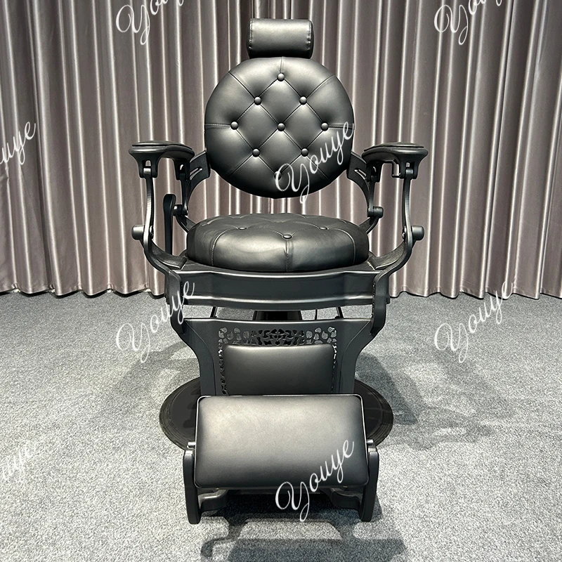 BarBer retro men's oil head chair barber shop hair salon dedicated lifting shaving face hairdressing chair