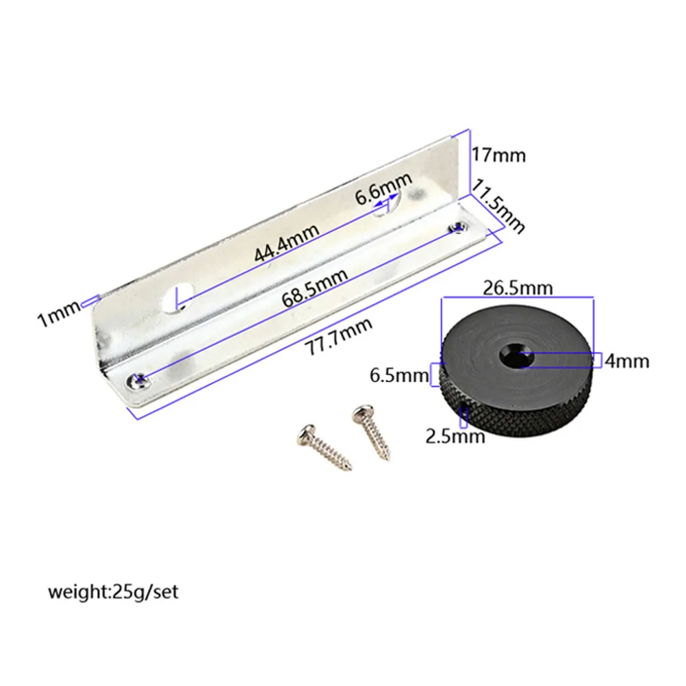 

Guitar Control Plate Metal Durable Small Size Easy Carry Prime Iron Simple Install Remove Electric Guitar Accessories