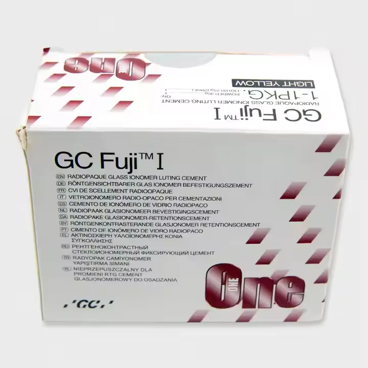 

GC Fuji 1 Luting & Lining Cement 35gm PL Gold Label Electric Metal And Plastic Material For Dentals