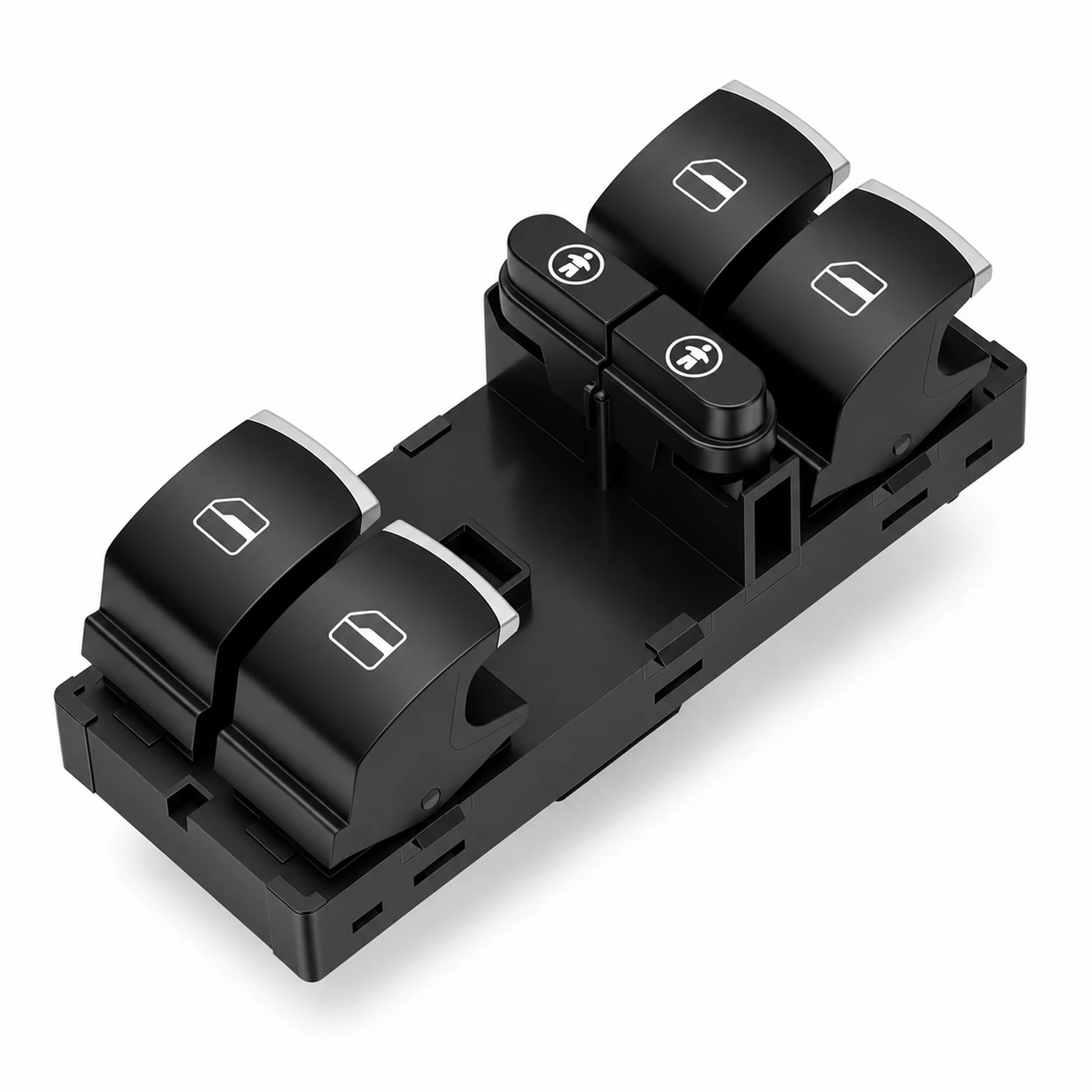 Red Light Front Driver Side Power Window Switch 7P6959857 For VW Touran Sharan 2011-2016 Touareg Seat Alhambra 2011-2016