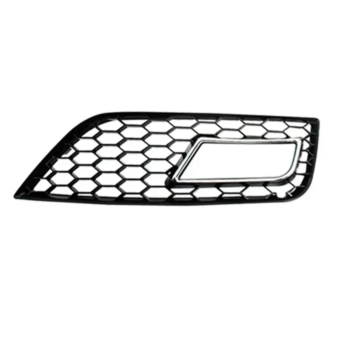 CarFog Lamp Bezel Mesh Grille Bumper Lower Mesh Grille Plating Trim Suitable for A4L B9 13-15 8K0807681K 8K0807682K