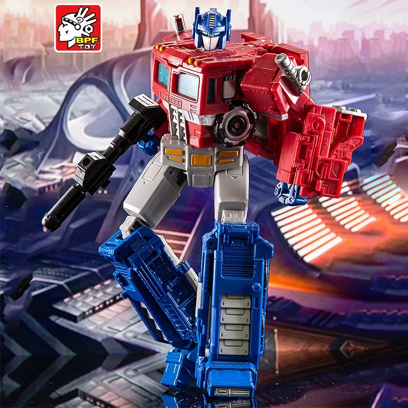 Transformation Toys in Stock BPF  Series 6630 Optimus Siege OP Pillar Enlarged Version Children's Model Action Figure  Gift