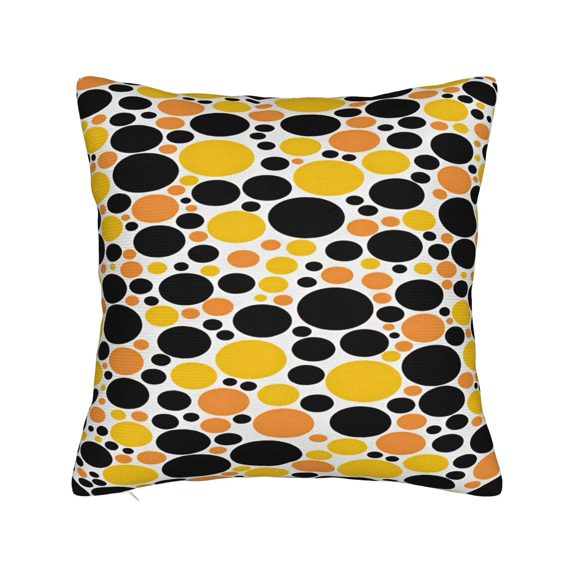 Retro Multicolor Dots Burst Pillow Case  Graphic Pillow Cover Morden Pillowcases For Office Car Home Decor