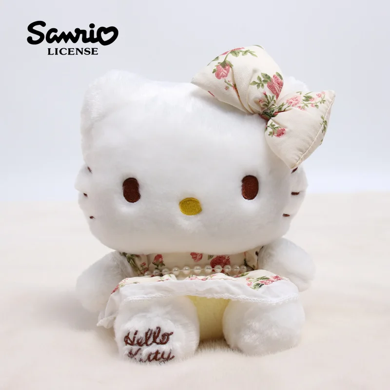 Hellokitty  Doll Lady Cat Doll Plush Toy Girl Doll Children's Birthday Gift Cute Sleeping Doll