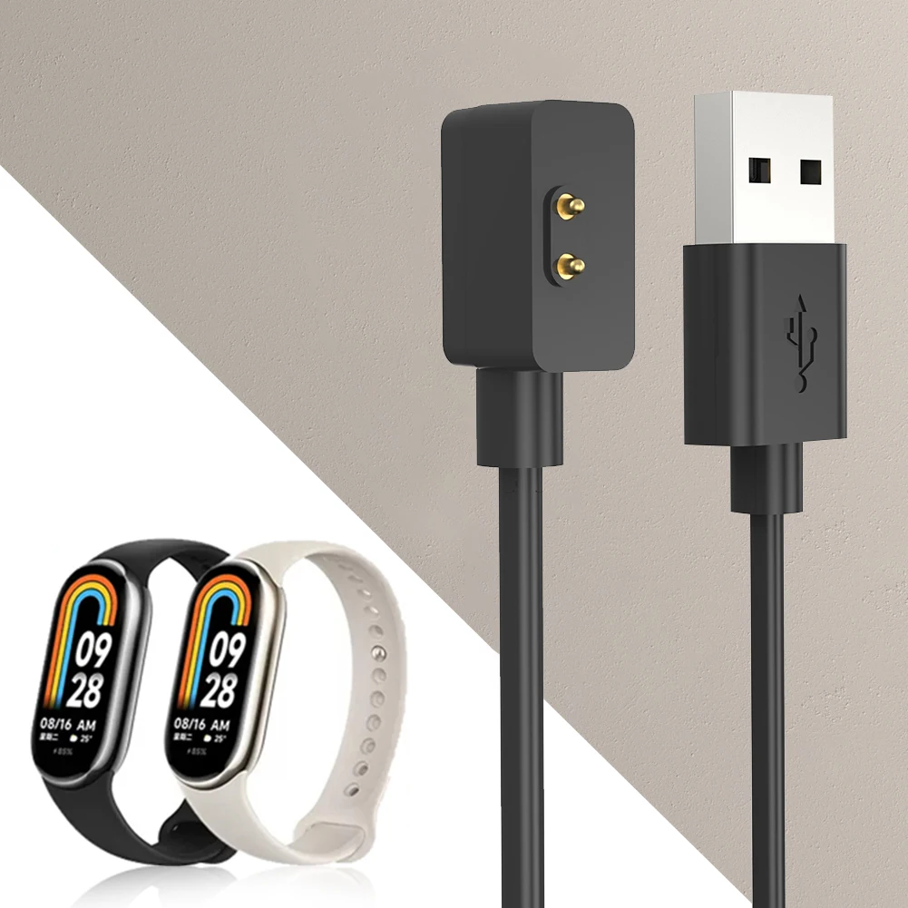 USB Magnetic Charger Replacement Magnetic Suction Charging Wire Accessories Watch Charger Adapter Equipment for Xiaomi Mi Band 8