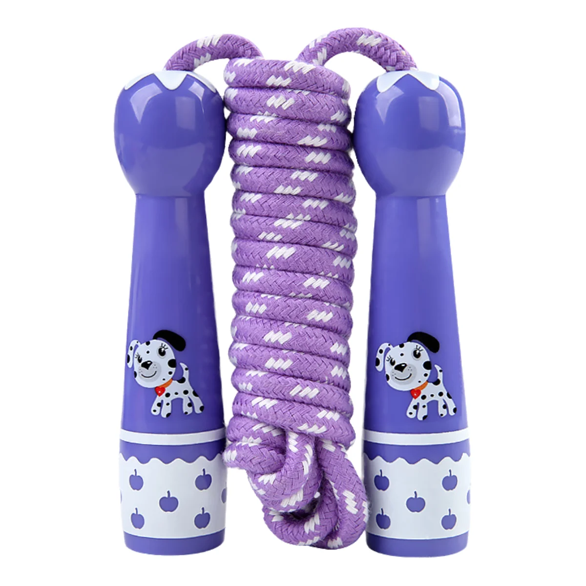 Springseil für Kleinkinder, verschleißfestes Baumwollschnur, längenverstellbar, weiches Springseil mit glatten Griffen für Kinder, Jungen und Mädchen – Detail 11