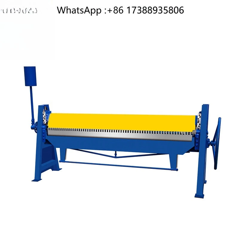 China Factory Manual Pan and Box Brake Bending Folding Machine for Metal Bending