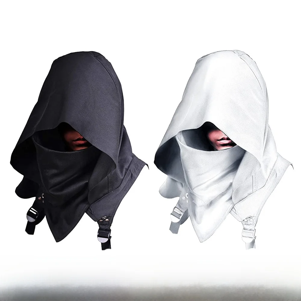 

Halloween Hooded Cloak Medieval Role-playing Game Costume Accessories Hat Women's Ethnic Wear Stage Costume