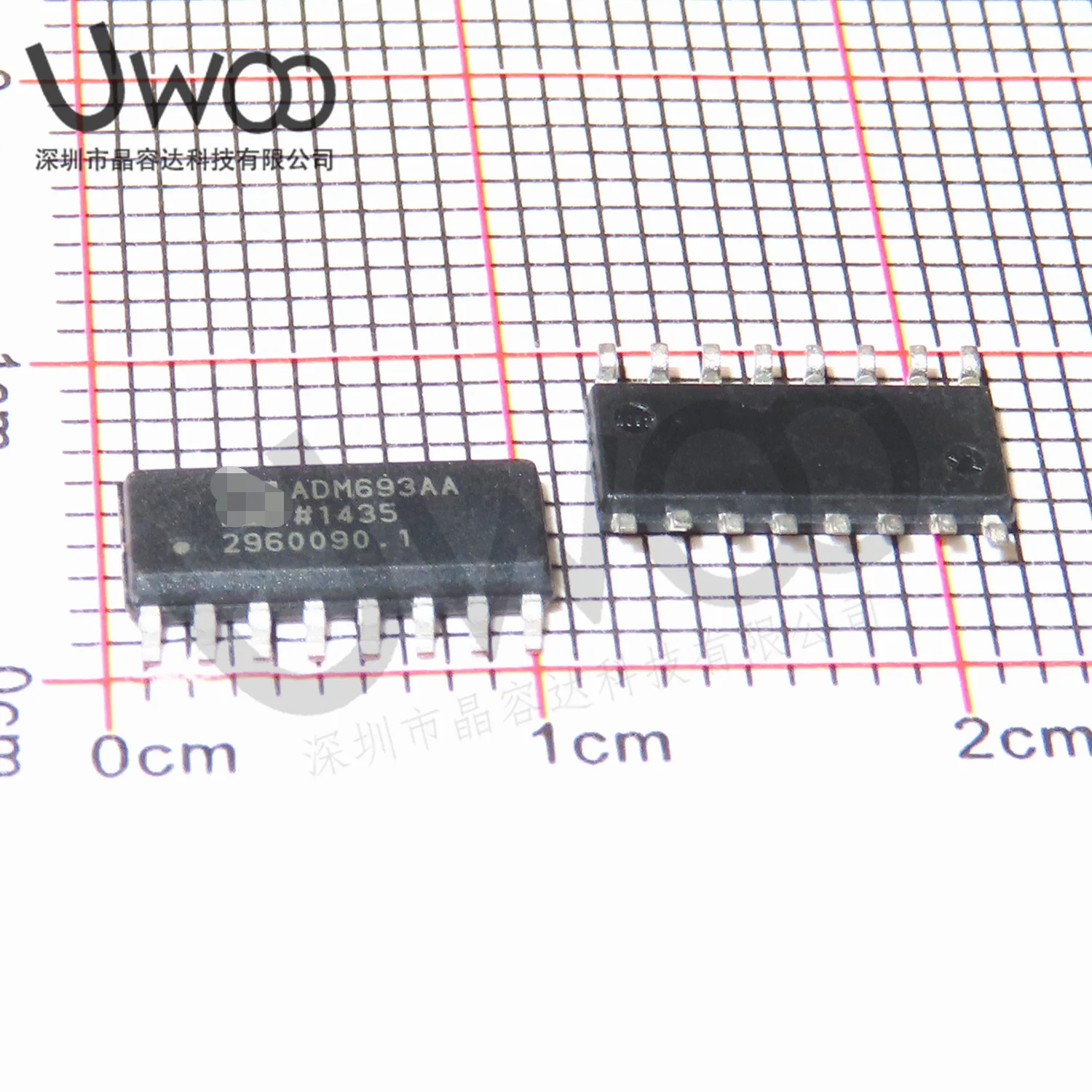 5 PÇS/LOTE-ADM693AARNZ SOP16 Novo Original