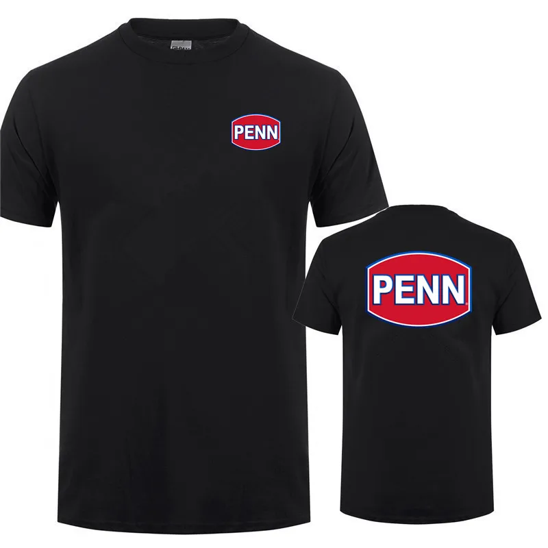 Penn Reels T Shirt Cotton Men Summer Fish Lover T-shirt Funny Tee Man Penn Fishing Reel Tshirt