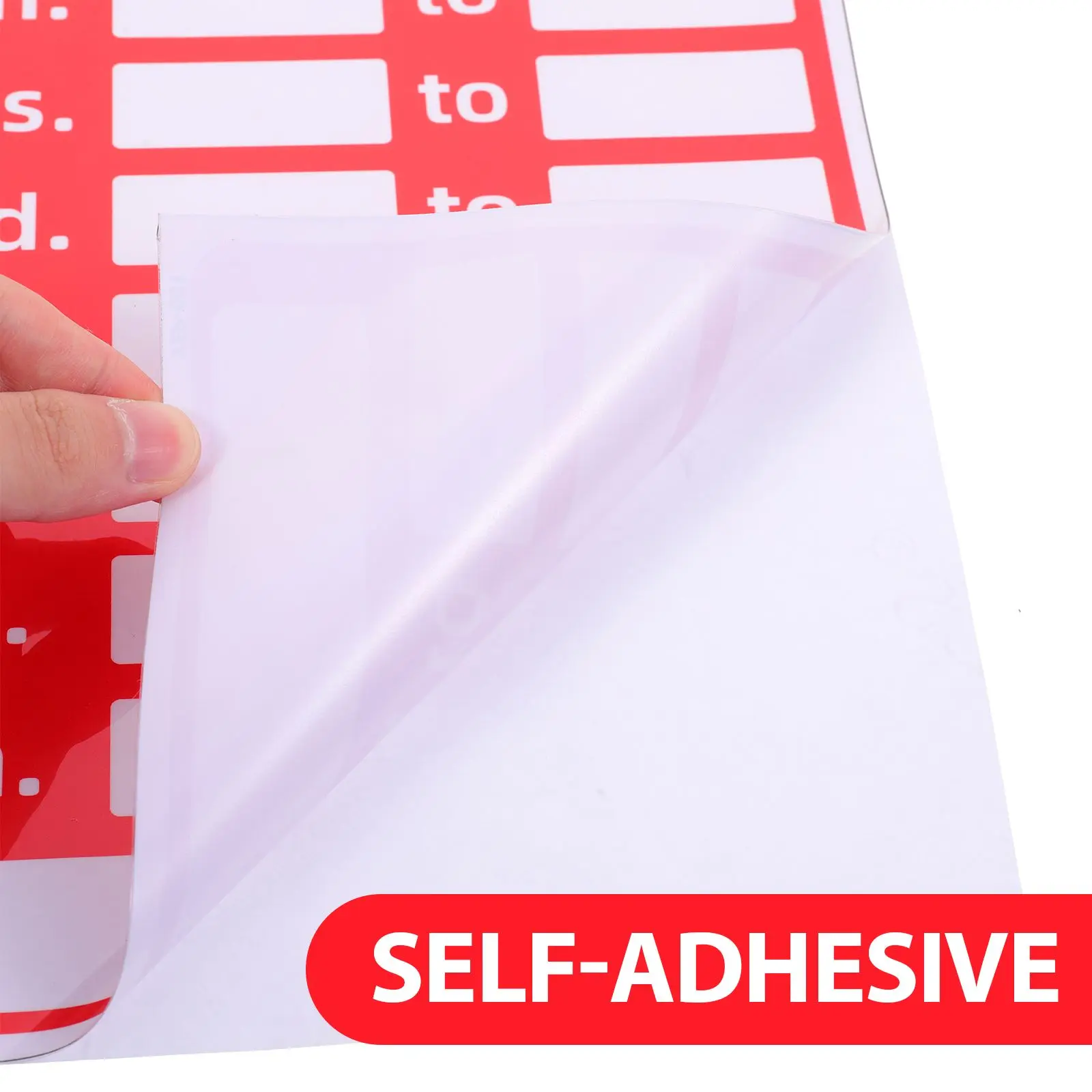 2 Pcs Business Hours Signage Changeable Signs for Doors Stickers Outdoor Office