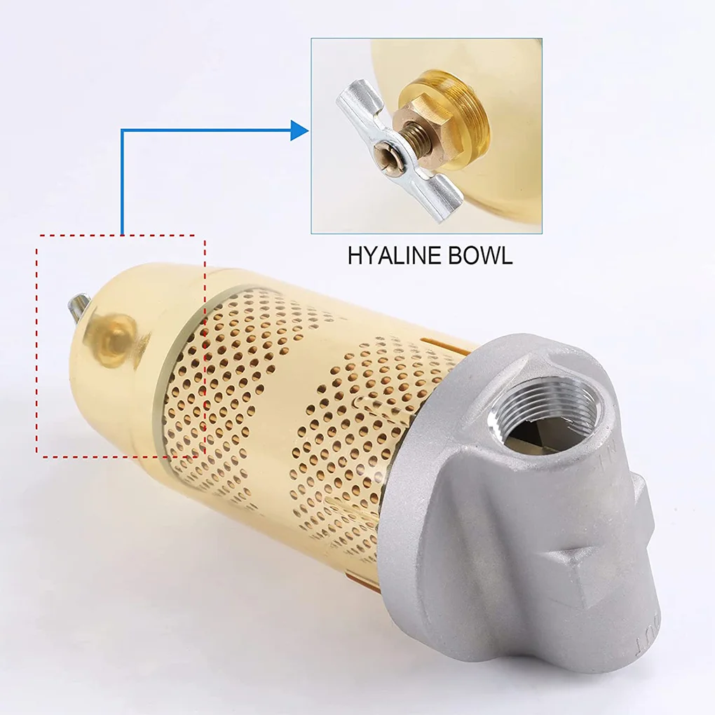 فلتر خزان الوقود B10-AL خفيف الوزن مع مرشحات PF10 مرشحات احترافية لخزانات تخزين الزيت سهلة التركيب