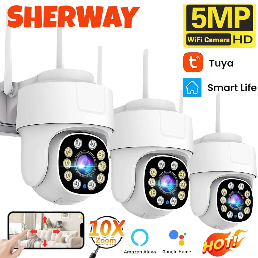 5MP Tuya Outdoor Wi…