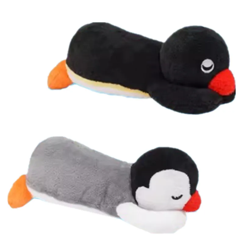 

New Cute Pingu Pinga Penguin Sleeping Plush Pillow Cushion For Girls Boys Kids Stuffed Animals Toys For Children Gifts 50CM