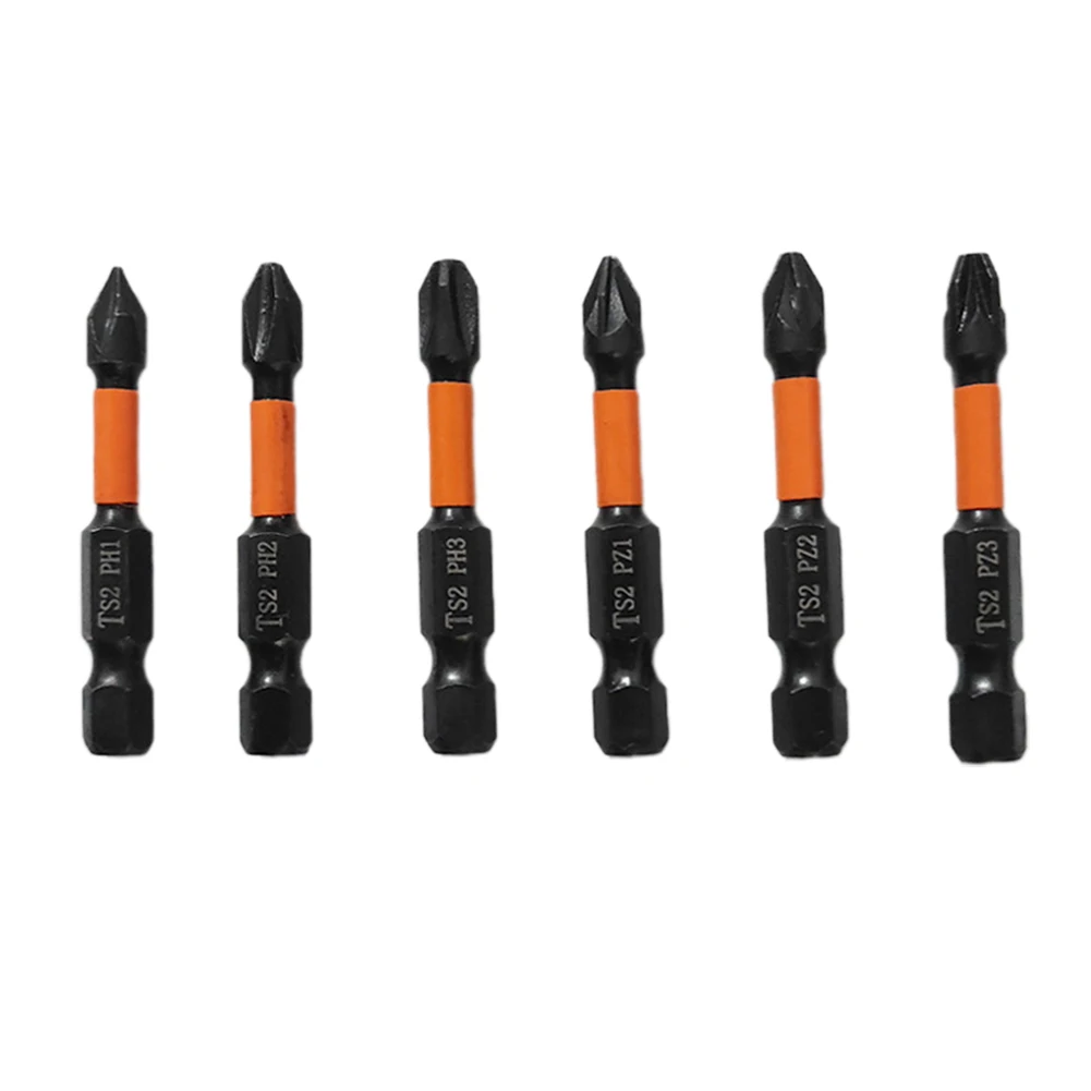 Chave de Fenda Elétrica do Impacto Bit Grupo Parafuso de Aço de Liga Hexagonal Cabeça Magnética do Lote Ph1 Ph2 Ph3 Ph3 Ph1 Pz2 Pz3 1pc 4