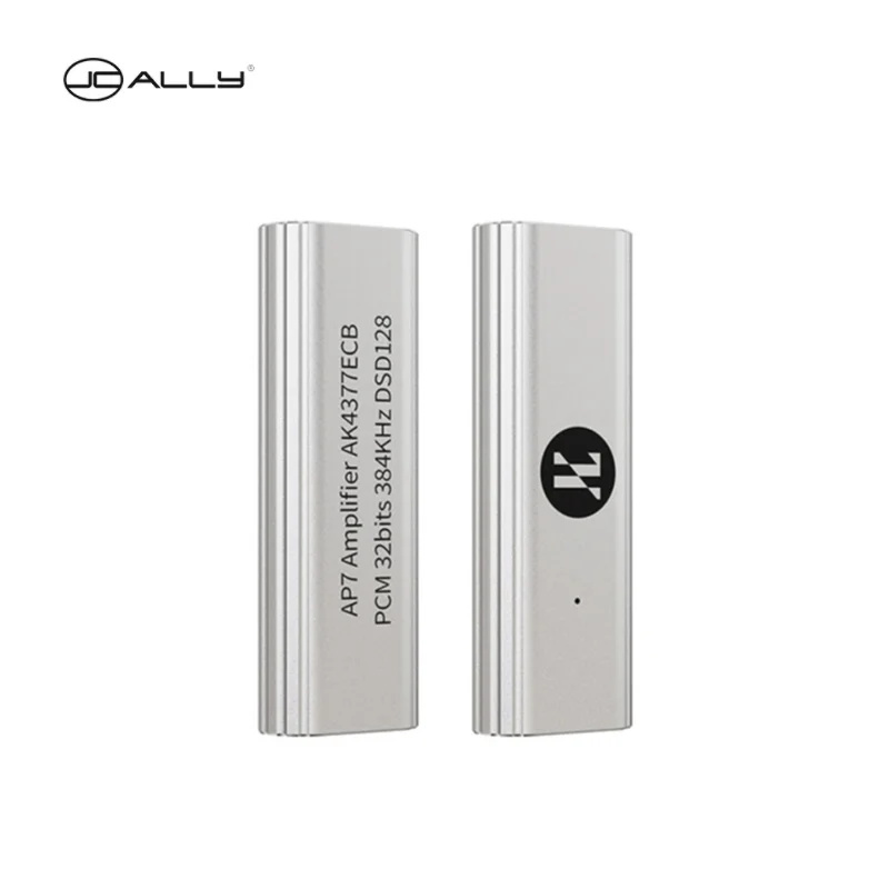 Imagem -02 - Jcally Ap7 Portátil Dac Amplificador com Ak4377ecb Telefones Amp Suporta Pcm 32bit 384khz Dsd128 tipo c a 3.5 mm Fone de Ouvido Amplificador