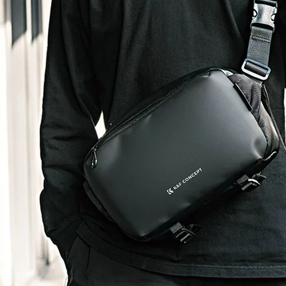 Crossbody Camera Bag, Single Shoulder Chest Bag, Photography Bag, Casual Travel, Cycling, Commuting, Fujifilm Compact Camera, Micro-Slr Digital Storage Bag, Sports Camera Backpack