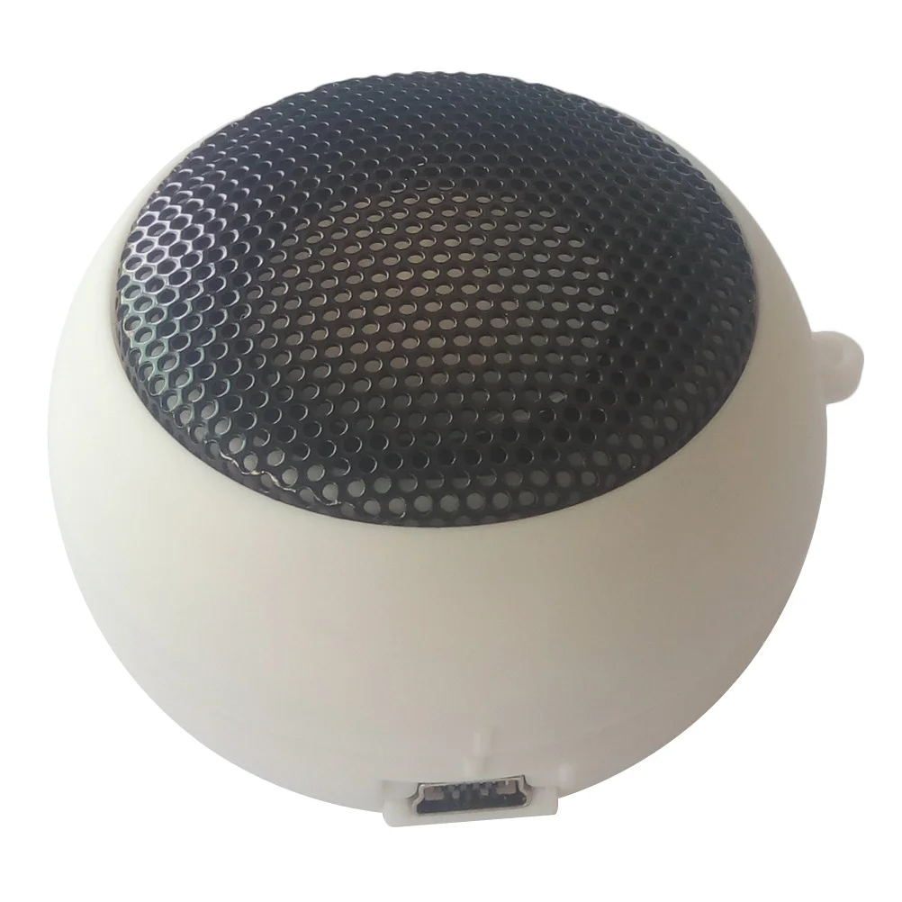 Alto-falante de áudio de carregamento usb compacto com cabo de 35mm embutido-portátil tablet pc dispositivo móvel uso interno ao ar livre plugue portátil