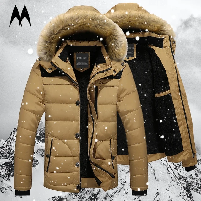 Men Winter Jacket Size Wool Jacket Coats 2023 Men Winter Jacket Coats Fur Collar Aliexpress